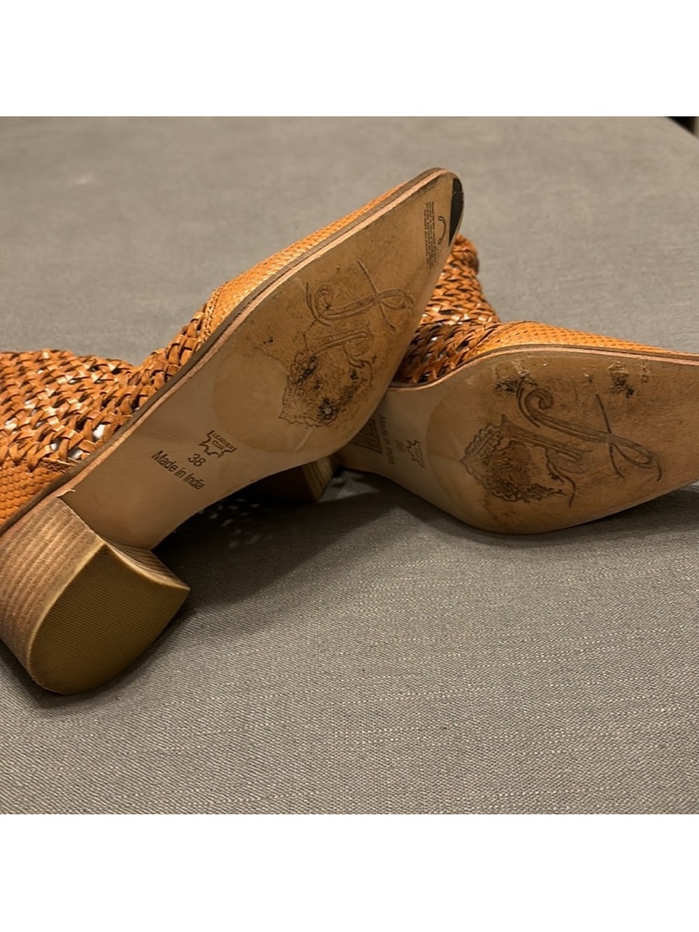 Free People in the loop woven boots tan - Picture 10 of 11
